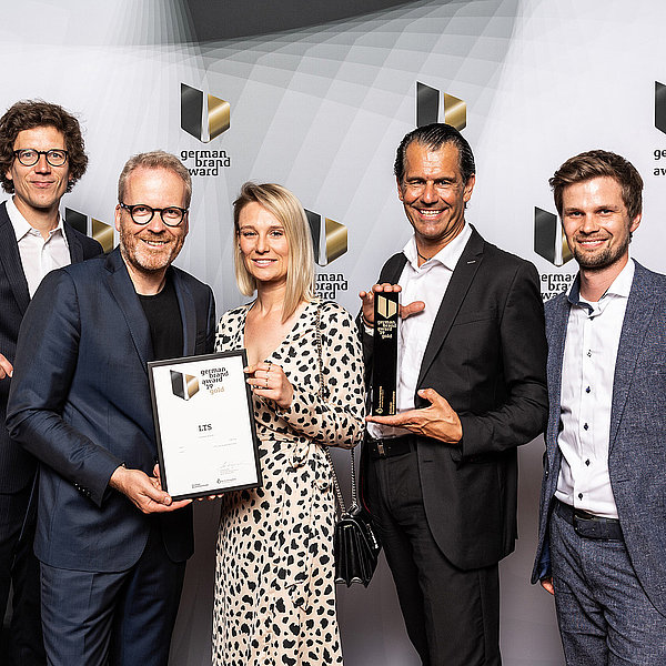 BECKDESIGN und LTS Mitarbeiter erhalten den German Brand Award