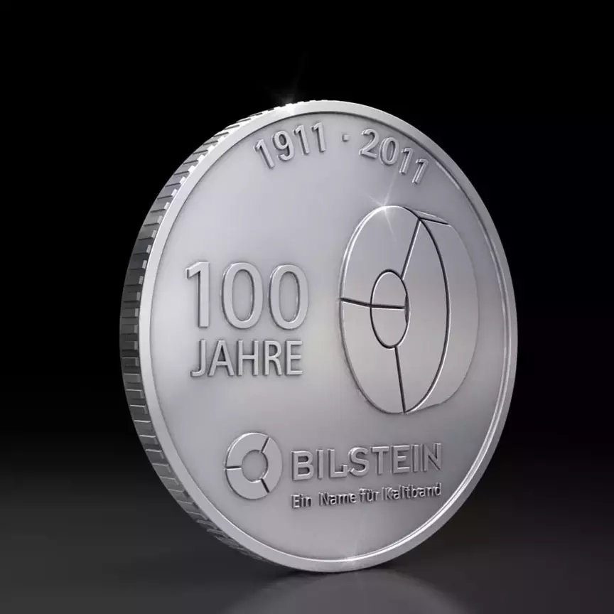 Bilstein Gruppe 100 Jahre Jumbiläumsmünze