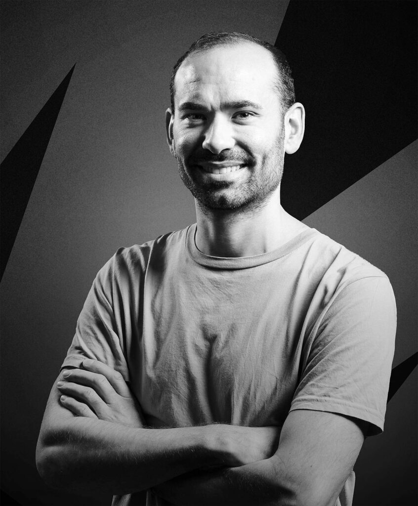Martin Olmert – Mediengestalter im BECKDESIGN Content Studio Titel: Portraitfoto Martin Olmert