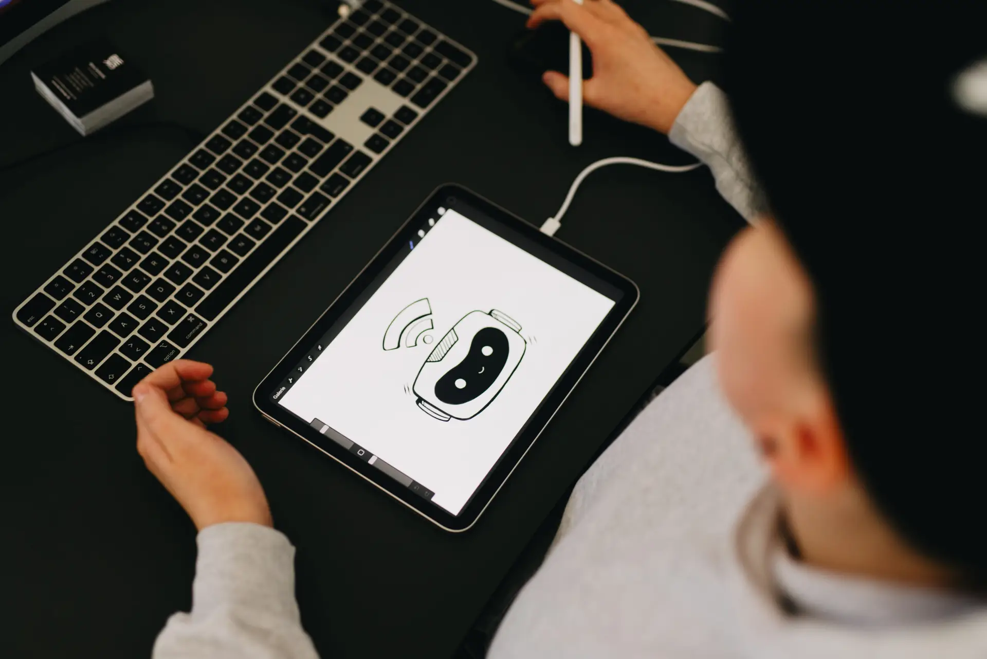 Konzeptzeichnung der Content Marketing Agentur BECKDESIGN