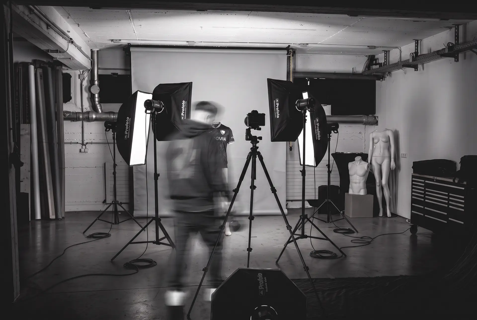 BECKDESIGN Content Studio mit Greenscreen in Bochum