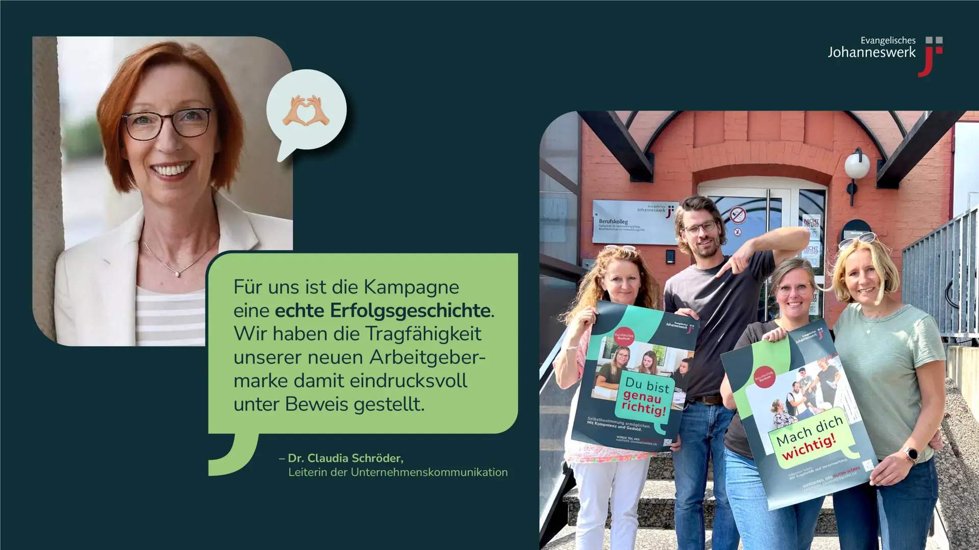 Employer-Branding-Projekt für das Evangelische Johanneswerk