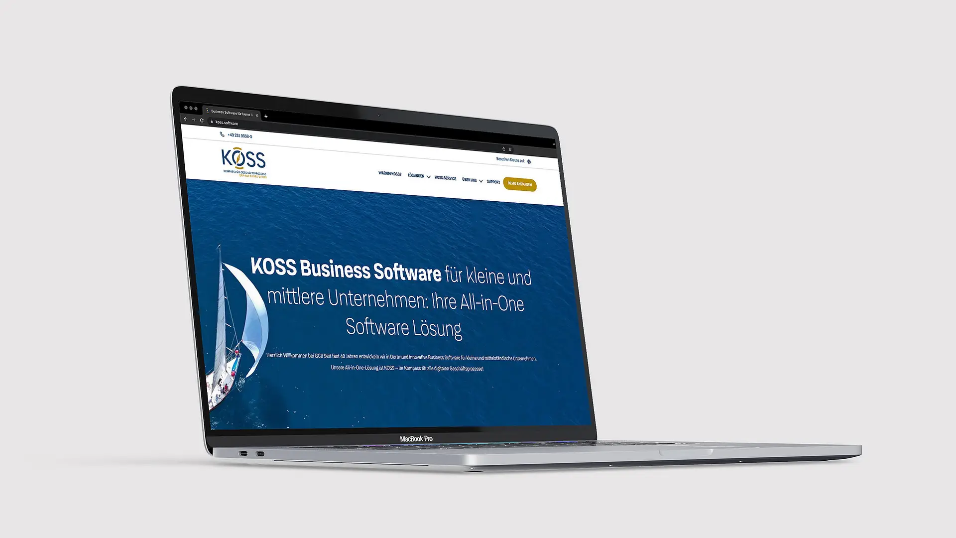Projektreferenz KOSS von BECKDESIGN
