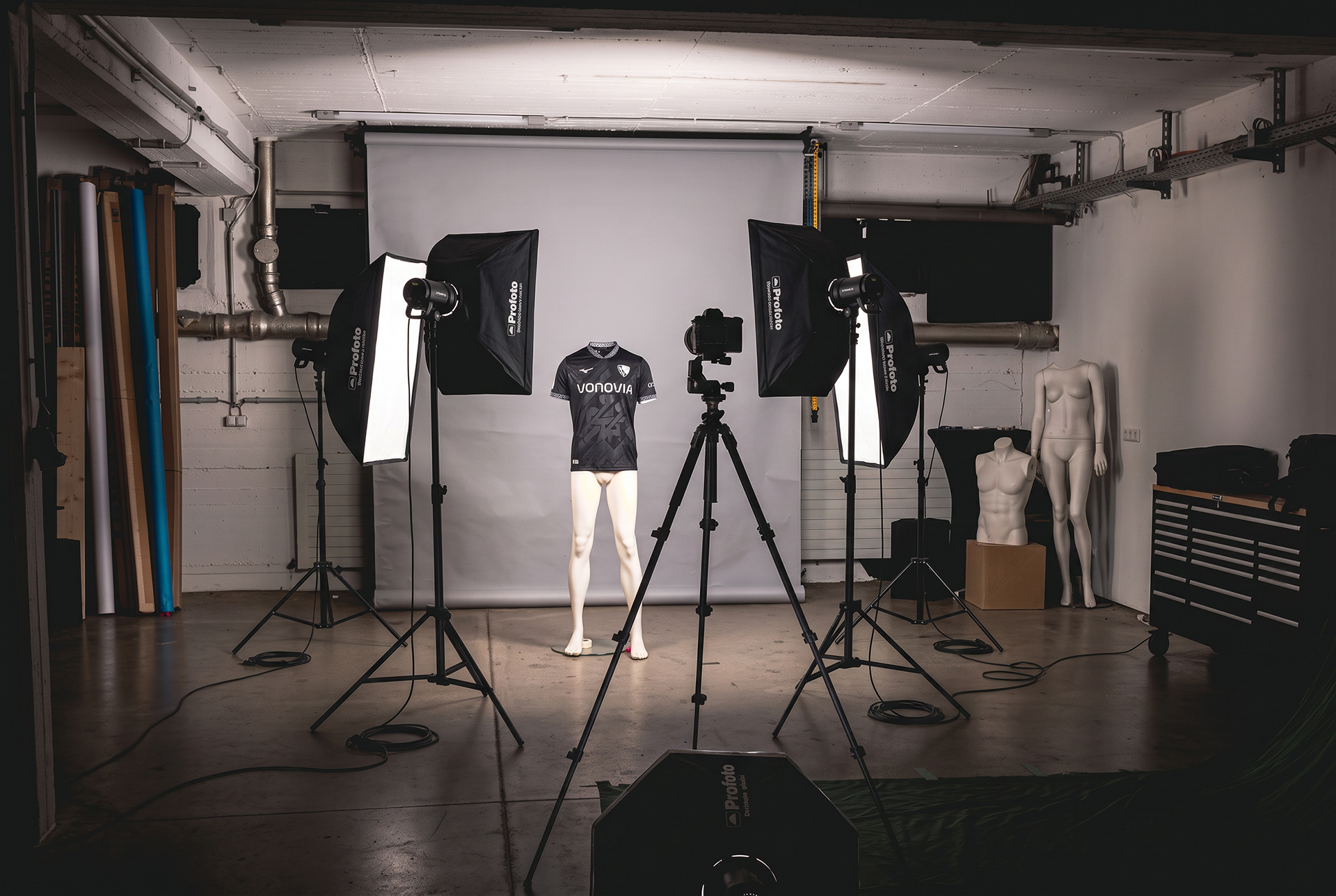 Blick hinter die Kulissen einer Produktion im BECKDESIGN Content Studio